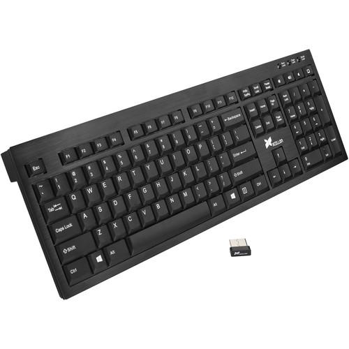 Xcellon KW-A300B Wireless Aluminum Keyboard