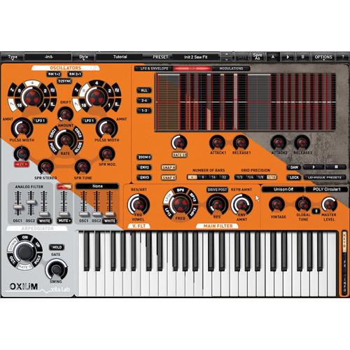 XILS-LAB Oxium - Virtual Synthesizer Plug-In