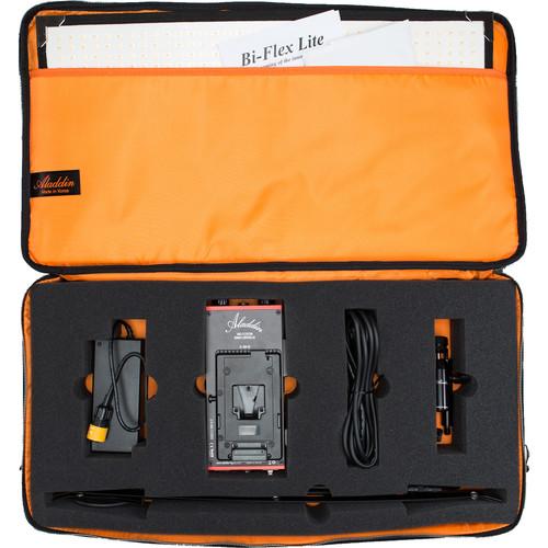 Aladdin Bi-Flex2 Bi-Color V-Mount Kit2 with Case