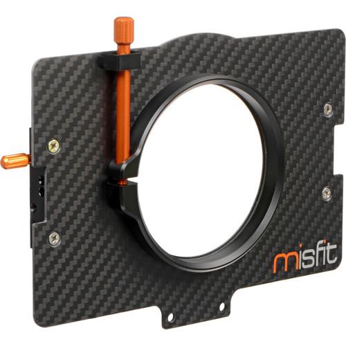 Bright Tangerine 80mm Clamp Lens Attachment for Misfit Matte Box