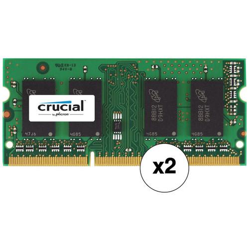 Crucial 16GB 204-Pin SODIMM DDR3 PC3-14900 Memory Module Kit