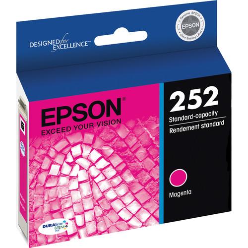 Epson T252 DURABrite Ultra Standard-Capacity Magenta Ink Cartridge