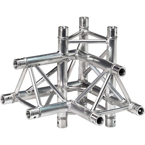 Global Truss Four-Way 90° Apex Up - Right Corner for F33 Triangular Truss System