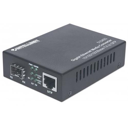 Intellinet Gigabit Ethernet to SFP Media Converter