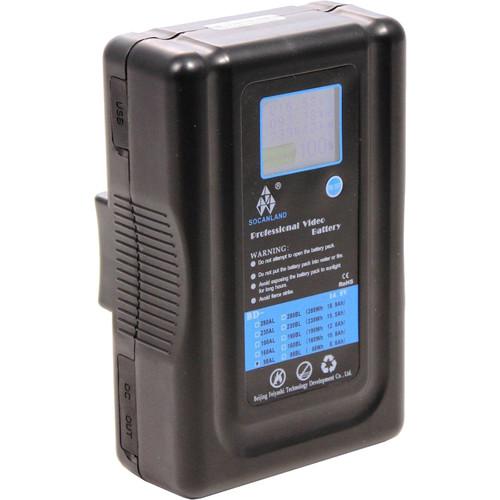 Intellytech Socanland 14.8V 98Wh Li-Ion Battery with Anton Bauer Gold Mount