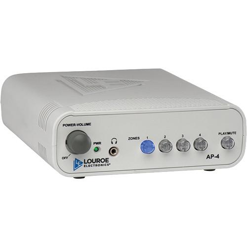 Louroe 4-Zone Manual Audio Monitoring Base Station