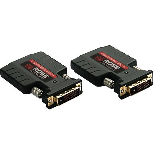 Rose Electronics CrystalView Micro Dual-Link DVI-D Fiber Extender Kit
