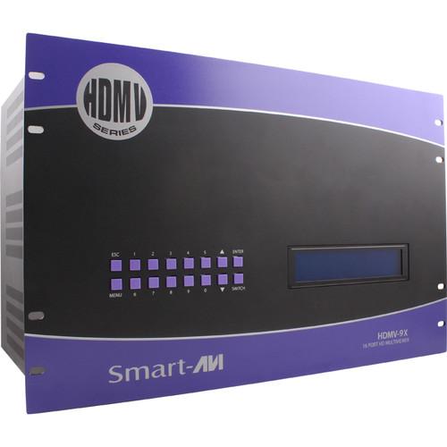 Smart-AVI HDMV-9X HD Multiviewer with 9 HDMI Inputs