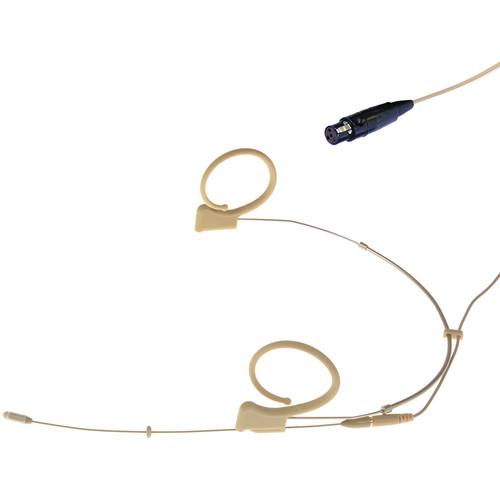 Voice Technologies VT DUPLEX Omni Headset Microphone with TA4F Connector for Shure Transmitters