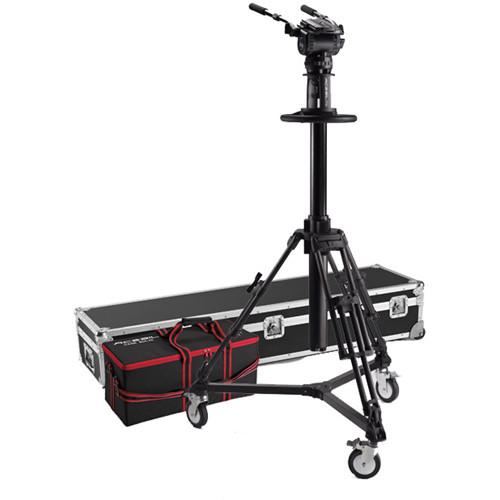 Acebil PD3800 Pedestal with Carrying Case, D5 Dolly, CH8 Head, PB-5C Pan Bar