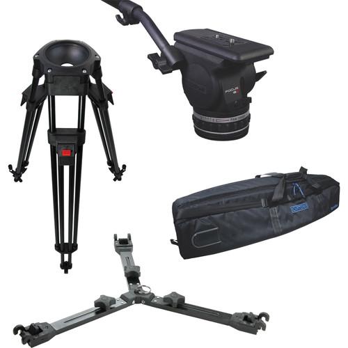 Cartoni Focus 18 Fluid Head with L501 Tripod Legs & Mid-Spreader