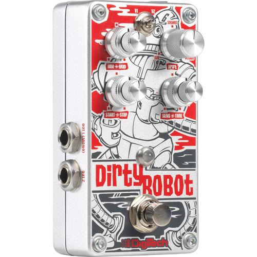 DigiTech Dirty Robot - Stereo Mini-Synth Pedal for Guitars and Basses