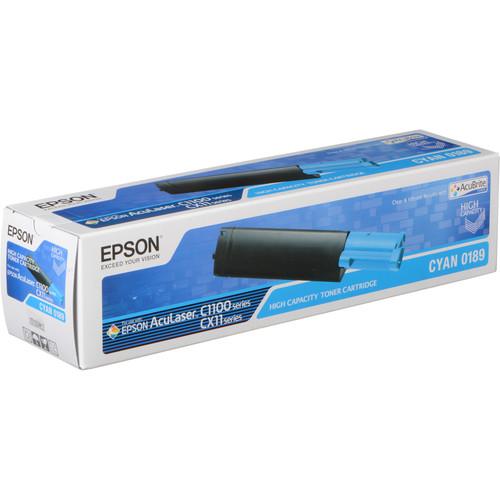 Epson S050189 High Capacity Cyan Toner Cartridge