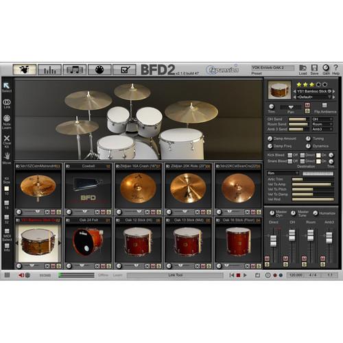 FXpansion BFD Oak Custom - Expansion Pack for BFD3, BFD Eco, BFD2