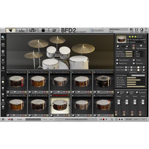 FXpansion BFD Signature Snares V.1 - Expansion Pack for BFD3, BFD Eco, BFD2