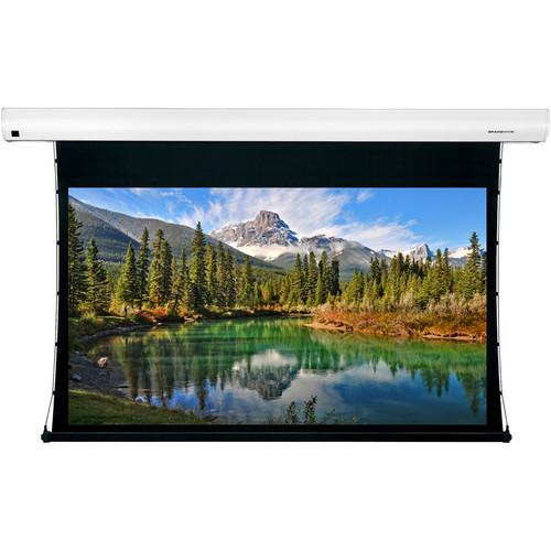 GrandView Reference Series Cyber Integrated Tab-Tension 58 x 92" Motorized Screen