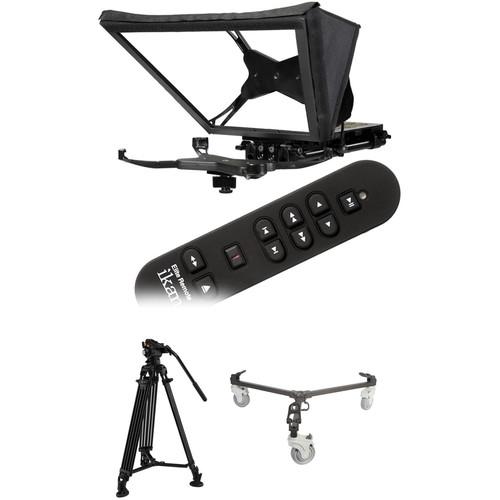 ikan 15" Teleprompter with Tripod System for Cameras Weighing up to 18 Pounds