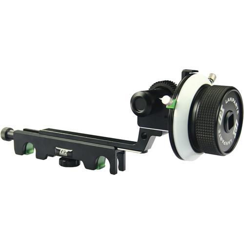 LanParte Follow Focus V2 with Hard Stops for 19mm Rods