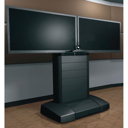 Middle Atlantic VTC Video Cart for 56-70" Dual Displays