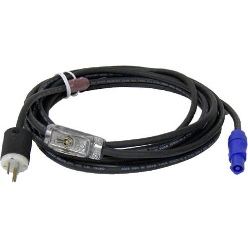 Mole-Richardson powerCON to Household Input Power Cable