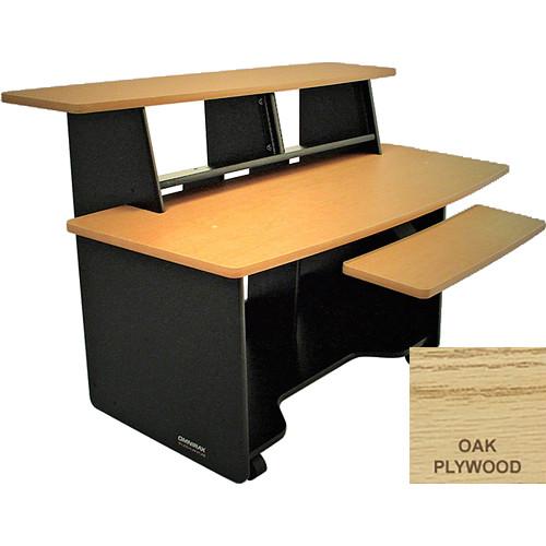 Omnirax PRESTO Audio Video Composing Workstation with Two 4-Space Rack Bays