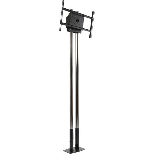 Peerless-AV MOD-FPP2KIT200-B Modular Series Dual Pole Free Standing Kit for 46 to 90" Displays