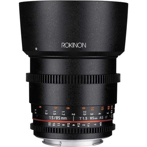 Rokinon 85mm T1.5 Cine DS Lens for Micro Four Thirds Mount