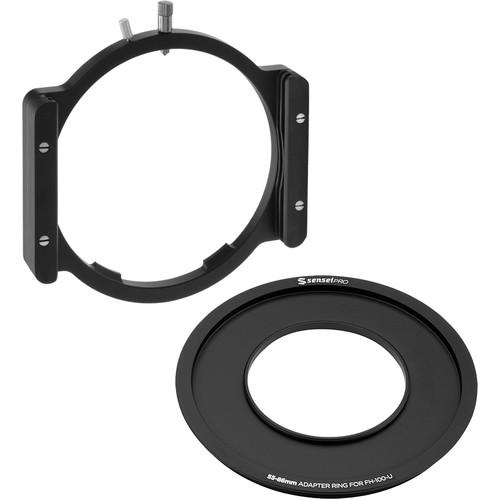 Sensei 100mm Aluminum Universal Filter Holder and 55mm Adapter Ring Kit