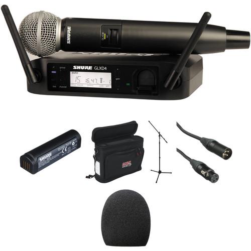 Shure GLXD24 SM58 Handheld Wireless Basic Package Kit