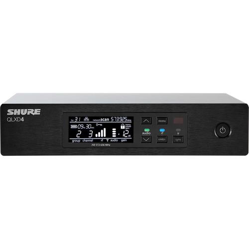 Shure QLXD4 Digital Wireless Receiver