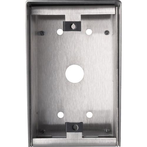 Aiphone SBX-1G Stainless-Steel Surface Mount Box for LE-SS-1G and NE-SS-1G Vandal- & Weather-Resistant 1-Gang Sub Stations