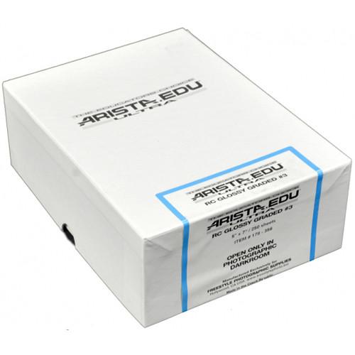 Arista EDU Ultra RC Grade #3 Black & White Photo Paper
