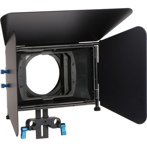 CAME-TV L-M3 DSLR Matte Box with Top and Side Flags for LWS 15mm Rods