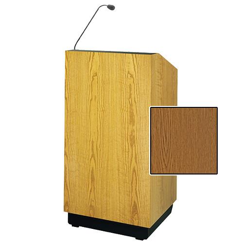 Da-Lite Lexington 48" Multi-Media Lectern with Gooseneck Microphone