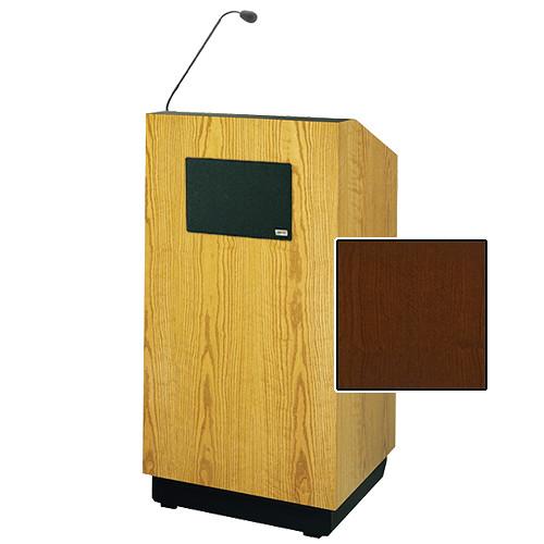 Da-Lite Lexington Multimedia Lectern with Microphone and Premium Sound System