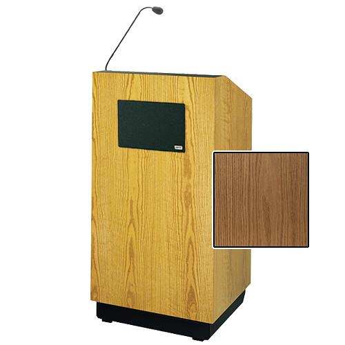Da-Lite Lexington Multimedia Lectern with Microphone and Premium Sound System