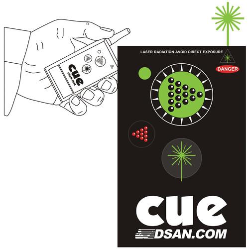 DSAN Corp. PC-AS3-GRN 2-Button Wireless Transmitter with Green Laser for PerfectCue