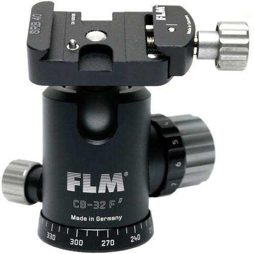 FLM CB-32 F Ball Head with SRB-40 Quick Release Clamp
