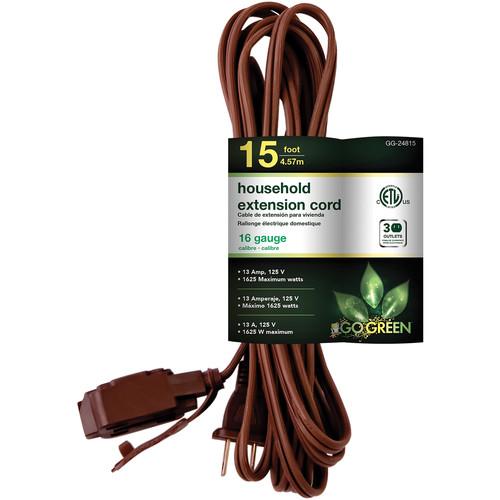 Go Green Household Extension Cord