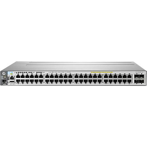 HP Aruba 3800 48G Stackable Ethernet Switch with 48 PoE & Four SFP Ports