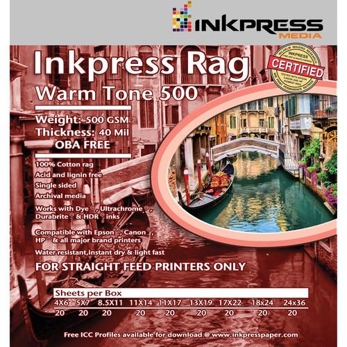 Inkpress Media Rag Warm Tone 500 Paper