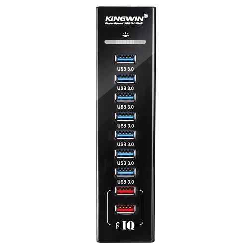 Kingwin KW-HUB-9U3 Multi-Port USB 3.1 Gen 1 Hub with IQ Charging Ports