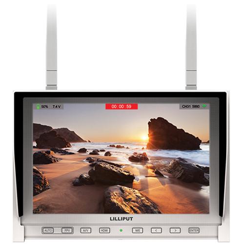 Lilliput 339 DW 7" Wireless FPV IPS Monitor with Dual 5.8 GHz Receivers