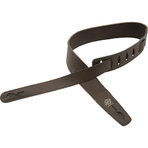 Lock-It 2-3 4" Leather Guitar Strap