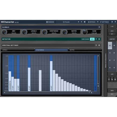MeldaProduction MCharacter - Harmonic Processor Plug-in