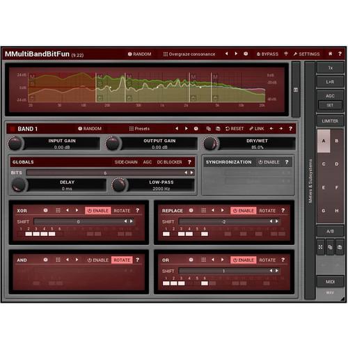 MeldaProduction MMultiBandBitFun Extreme Distortion Plug-In