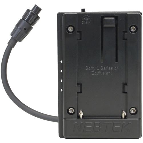 Nebtek 5V DV Battery Adapter with Sony L Faceplate for AJA Mini Converter