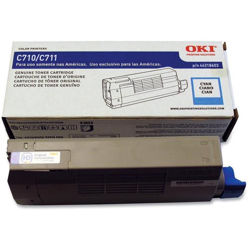 OKI C711 Series Cyan Toner Cartridge