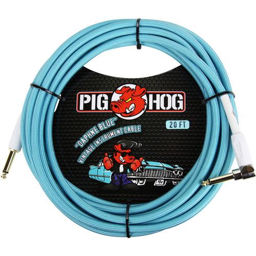 Pig Hog Vintage-Series Woven Instrument Cable