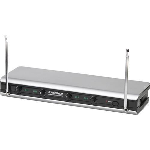 Samson Quad-Channel VHF Receiver for Stage V466 Wireless System